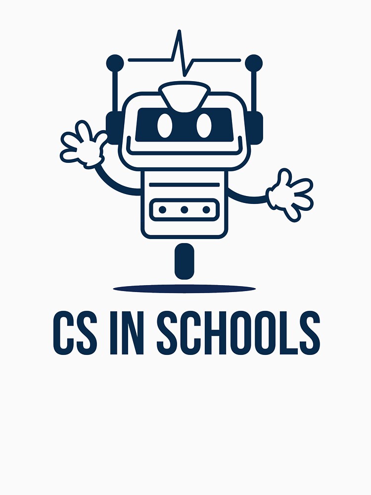 CS in Schools Robot (Dark) by kroid