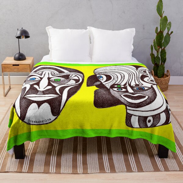 Item preview, My twin illogical fractal faces (original handmade drawing) designed and sold by (b)ananartista SBUFF.