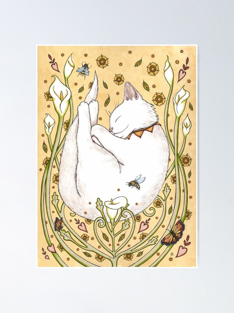 Alternate view of Butterflies and Bees Poster