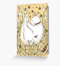 Butterflies and Bees Greeting Card