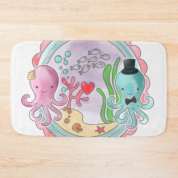 Item preview, Octopus couple designed and sold by Rusembell.