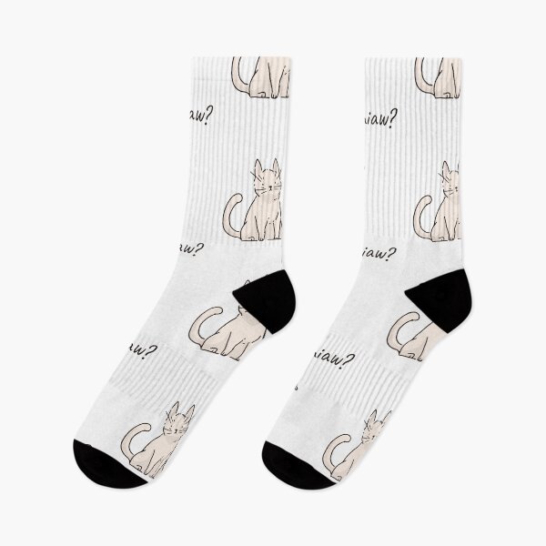 Item preview, Cute Cat asking: Miaw? designed and sold by Gabriel Ghali.