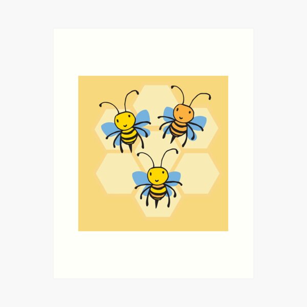 Save The Bees Art Print