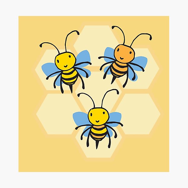 Save The Bees Photographic Print
