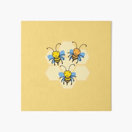 Save The Bees Art Board Print