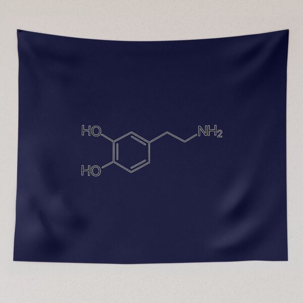 Item preview, Dopamine Molecular Diagram - Neurotransmitter  designed and sold by webdango.