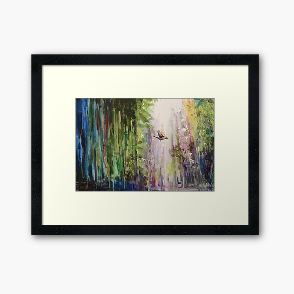 Eye on the Sparrow Framed Art Print