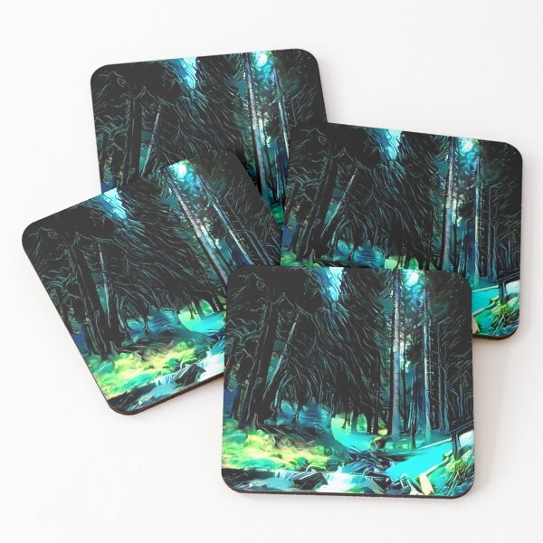 Item preview, Dark Night in Fel Winter Woods designed and sold by Alyxandre.