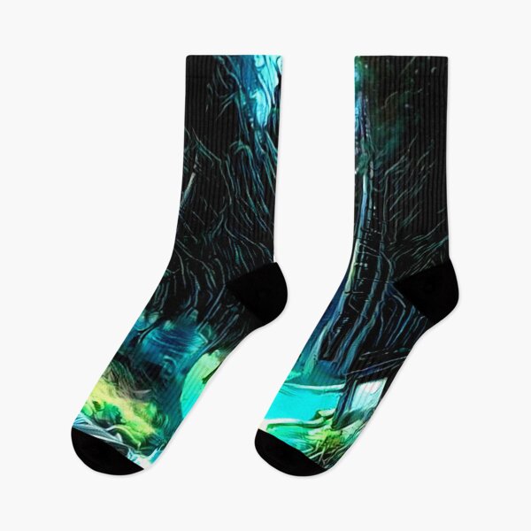 Item preview, Dark Night in Fel Winter Woods designed and sold by Alyxandre.