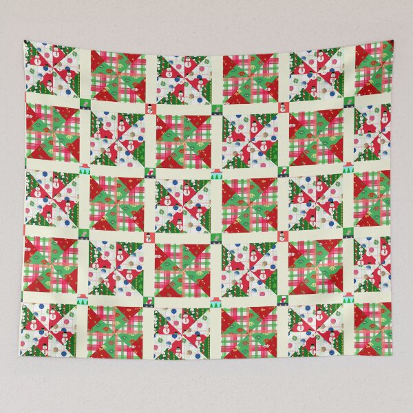 Item preview, Christmas Quilt designed and sold by ltlgraymonster.