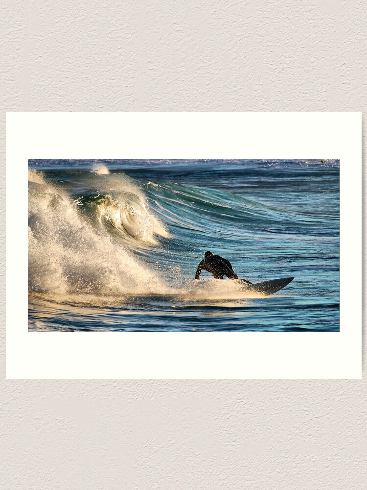 Alternate view of Rip Curl Art Print