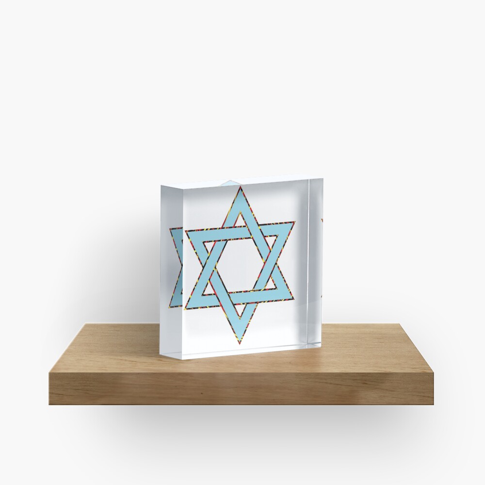 #Star of #David #Clipart #StarOfDavid Acrylic Block