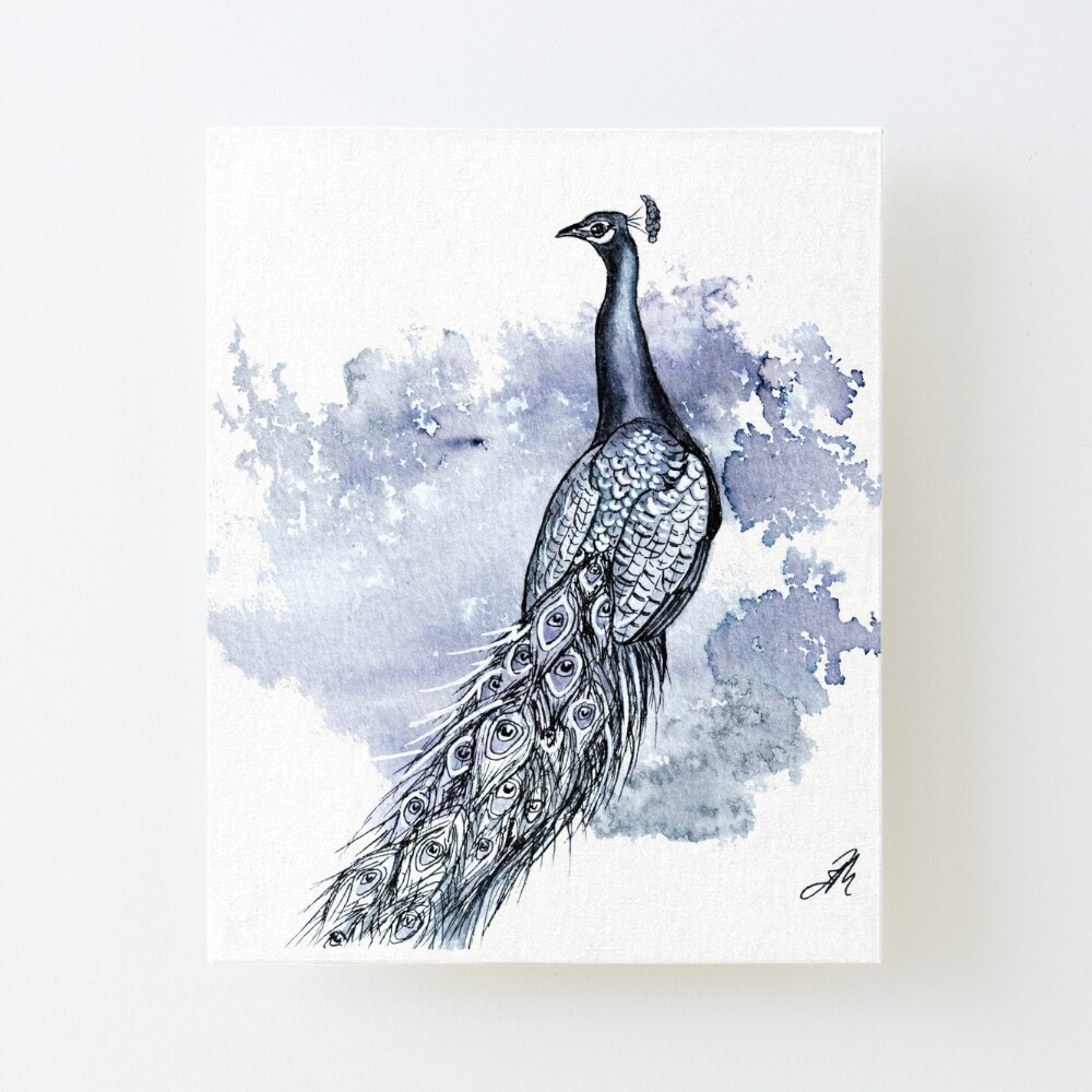 Lovely Peacock Feather Waterproof Temporary Tattoo Sticker - Temu