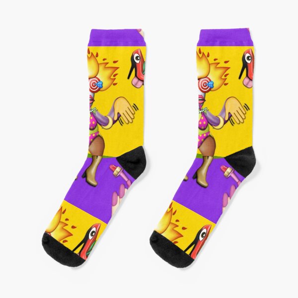 Emoji Collage #1 Socks