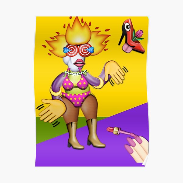 Emoji Collage #1 Poster