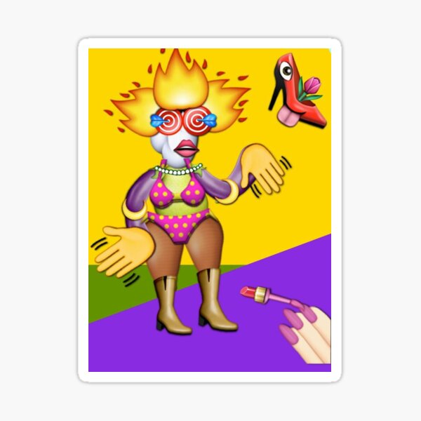 Emoji Collage #1 Sticker