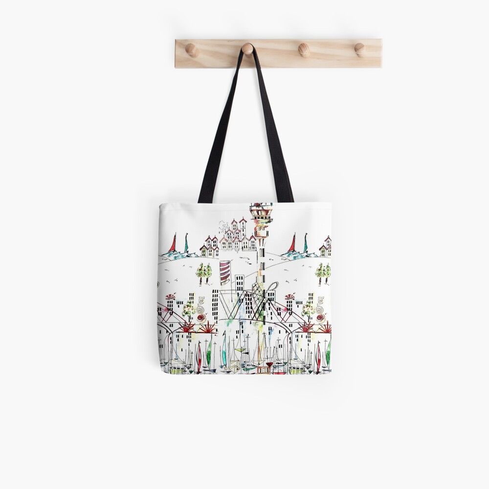Auckland Sky Tower Tote Bag
