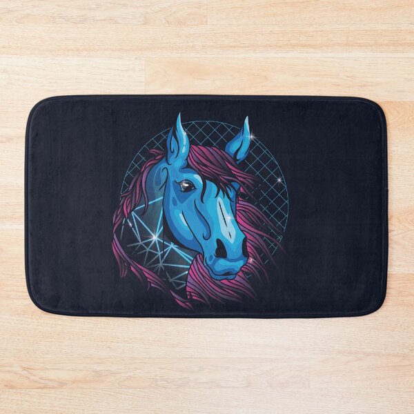 Item preview, Neon future retro wave horse designed and sold by Tahuverian.