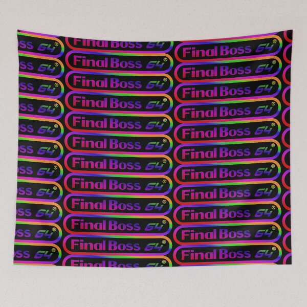 Item preview, Final Boss 64 Retro Video Game Design Rainbow designed and sold by finalboss64.
