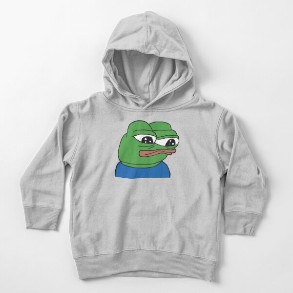 PepeTheFrog Apu Apustaja The Helper Wall eyed pepe Blue with Sticker Set HD HIGH QUALITY ONLINE STORE Toddler Pullover Hoodie