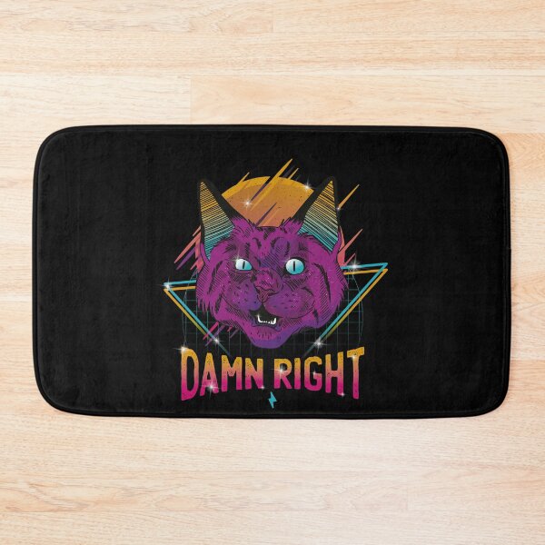 Item preview, Neon future retro cat designed and sold by Tahuverian.