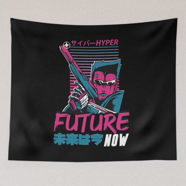 Item preview, Future now - Neon Future Retrowelle designed and sold by Tahuverian.