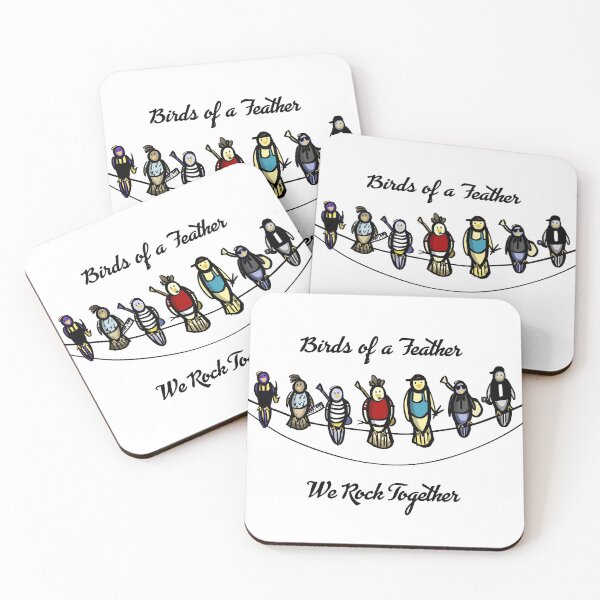 Item preview, Birds of A Feather, We Rock Together designed and sold by vnelso.