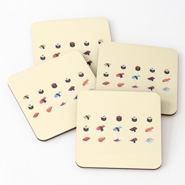 Item preview, Sushi Cartoons. designed and sold by emphatic.