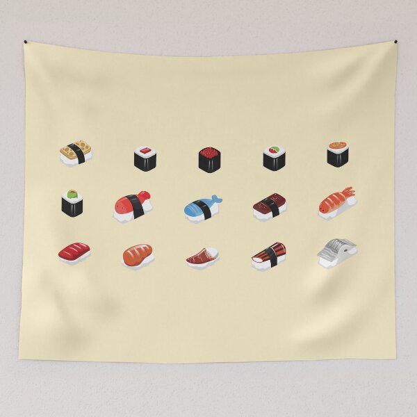 Item preview, Sushi Cartoons. designed and sold by emphatic.