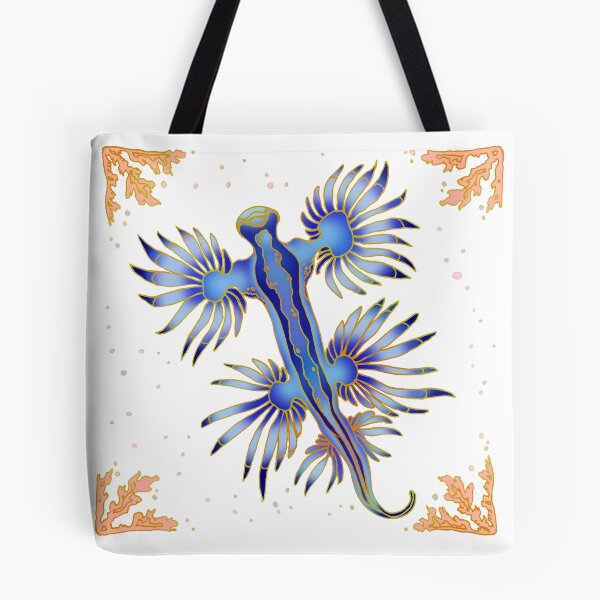 Item preview, Navy Gold Dragon Slug designed and sold by ABIllustrative.
