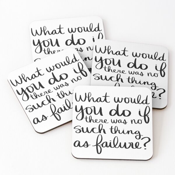 Item preview, What would you do if there was no such thing as failure? designed and sold by strongpurpose.