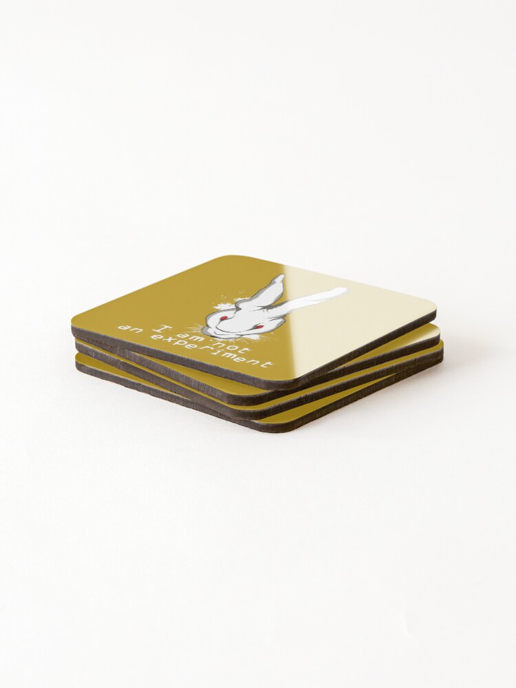 Thumbnail 4 of 5, Coasters (Set of 4), Animal Rights designed and sold by MephobiaDesigns.