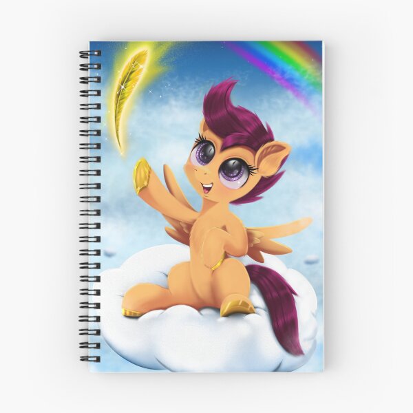 Item preview, Scootaloo Gets A Magic Feather designed and sold by Darksly.