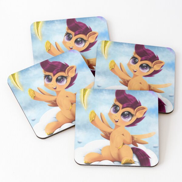 Item preview, Scootaloo Gets A Magic Feather designed and sold by Darksly.
