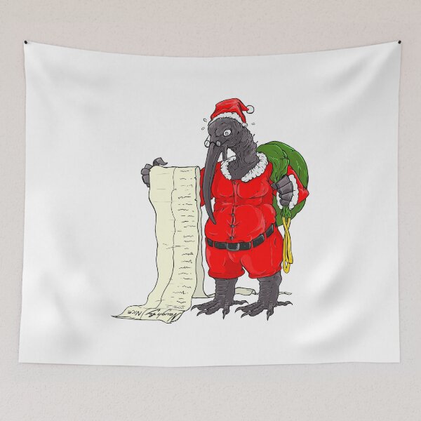 Item preview, Santa Bin Chicken designed and sold by LukeRosenberg.