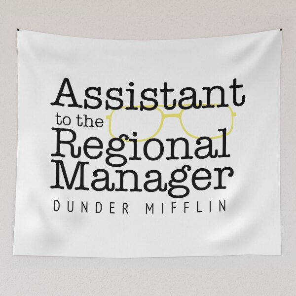 Item preview, Assistant to the Regional Manager designed and sold by pwhdesigns.