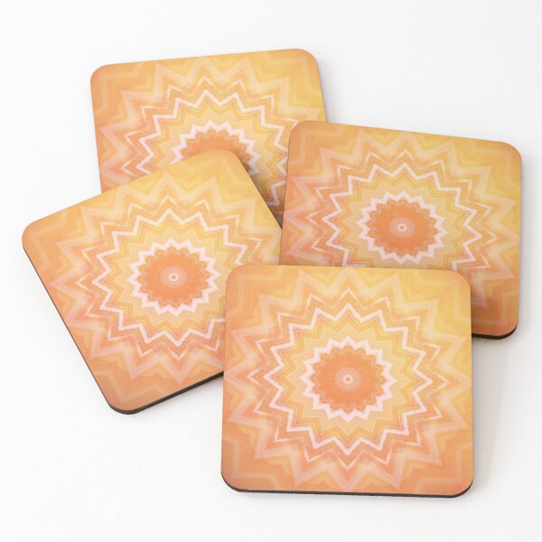 Item preview, Orange Yellow Golden Mandala designed and sold by strongpurpose.