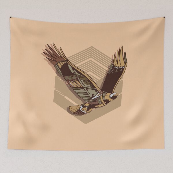 Item preview, Retro future Steampunk Eagle designed and sold by Tahuverian.