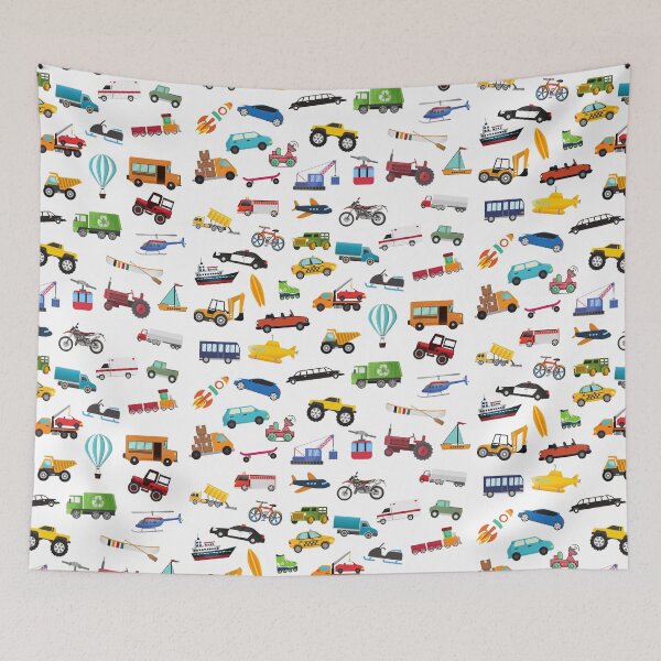Item preview, Little Boy Things That Move Vehicle Transportation Collection designed and sold by sweetbelle.