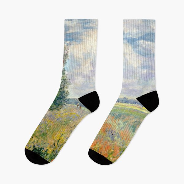 Item preview, Poppy Fields near Argenteuil by Claude Monet designed and sold by VintageArchive.