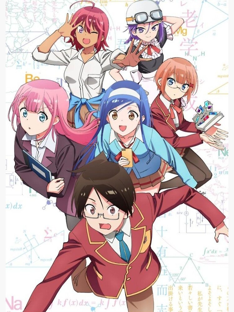 "Bokuben / We Never Learn - Fumino / Mafuyu / Nariyuki" Poster by