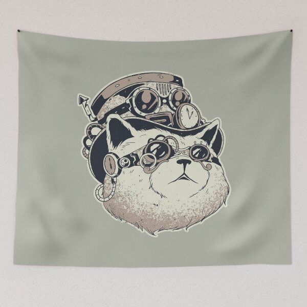 Item preview, Retro future Steampunk Panda designed and sold by Tahuverian.