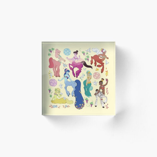 Centaurettes Acrylic Block