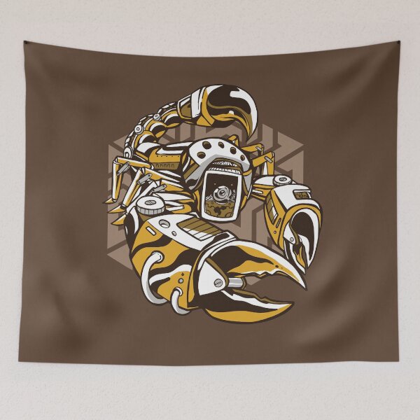 Item preview, Retro future Steampunk Scorpion designed and sold by Tahuverian.