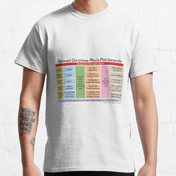 Hallmark Christmas Movie Plot Generator Classic T-Shirt