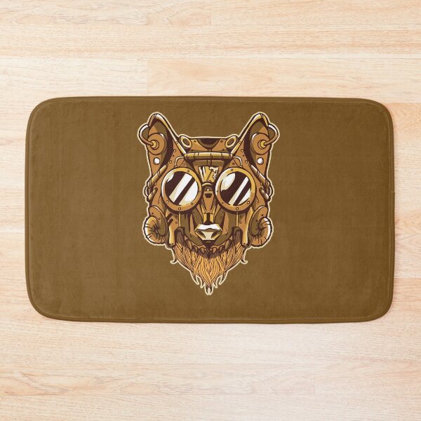 Item preview, Retro Future Steampunk Wolf designed and sold by Tahuverian.
