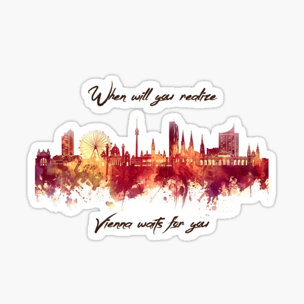 Wien Ben Platt Sticker