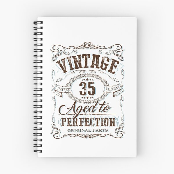 Item preview, 35th birthday Vintage gift idea vintage aged 35 birthday party designed and sold by LoveEveryWear.
