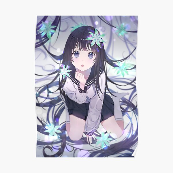 Hyouka Chitanda Poster For Sale By Lawliet1568 Redbubble