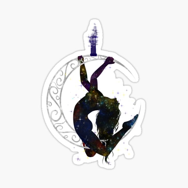 Aerial Arts - Galaxy Lyra Sticker